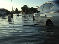Mesa flooding along Harmony Ave., Sept. 8, 2014.
