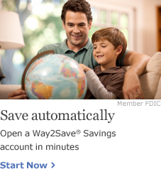 Save automatically. Open a Way2Save Savings account in minutes. Start now.