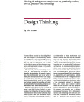Design Thinking HBR page