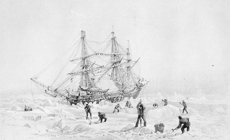 The HMS Terror was lost in the Arctic during the Franklin Expedition.