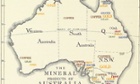 Map of Australia from The British Empire: its Geography, Resources, Commerce, Land-ways and Water-ways (1891)