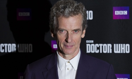 Peter Capaldi plays the latest regeneration of Doctor Who.