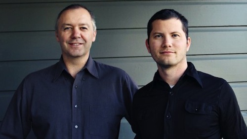 PeerJ Co-Founders (Binfield and Hoyt)