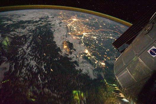 Photo: These incredible photos from astronauts show the brightest cities on Earth. http://f-st.co/qHEIxlJ