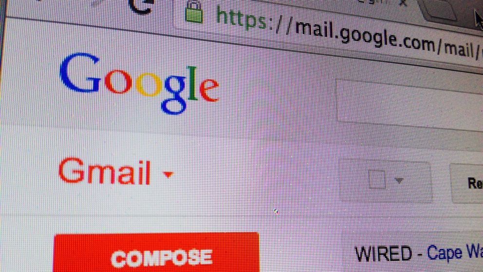 PHOTO: A Gmail inbox is seen in this undated photo. 
