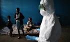 Ebola isolation ward in Monrovia