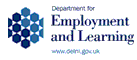 Department for Employment & Learning Northern Ireland (DELNI) logo