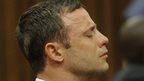 Oscar Pistorius cries in the dock in Pretoria