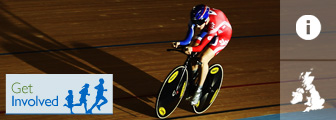 Track cycling graphic