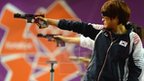 South Korea's Kim Jangmi wins 25m pistol
