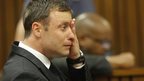 Oscar Pistorius crying in court - 11 September