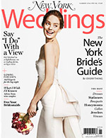 Cover of New York Magazine's Summer 2014 Wedding issue