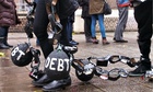 Protest over student loan debts