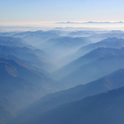 The Andes from above.