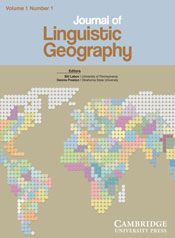 Journal of Linguistic Geography