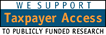 We Support Taxpayer Access
