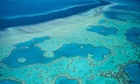 The Great Barrier Reef, which is threatened by dredging, dumping and climate change.
