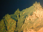 Loihi Seamount structures built by iron-oxidizing microbes.