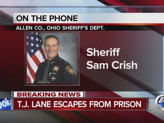 VIDEO: Allen County Sheriff on Lane's escape