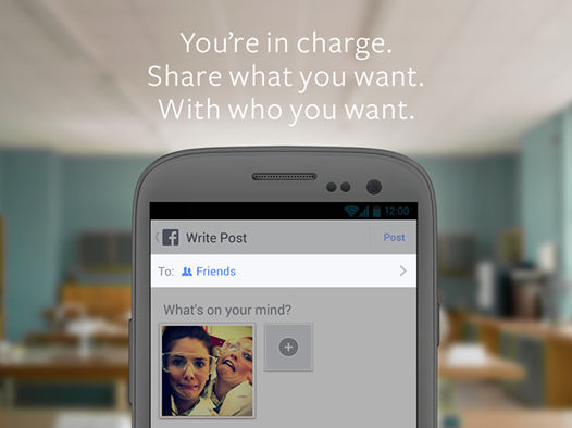 Photo: Keep what happens between friends, between friends. Learn how to change who can see your posts here: http://on.fb.me/privacysettings