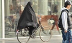 hijab bicycle