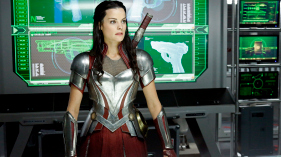 Jaimie Alexander appeared as her "Thor" character Lady Sif on a recent episode of "Marvel's Agents of S.H.I.E.L.D." (ABC/Kelsey McNeal)