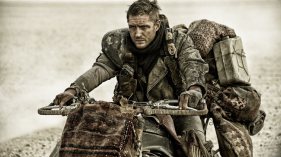 Tom Hardy as Max in a scene from "Mad Max: Fury Road." 
(Jason Boland / Warner Bros)
