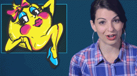 Noted pop culture critic Anita Sarkeesian has been the target of online harassment. Above, a screengrab of one of her video critiques of the game industry on site Feminist Frequency. (http://www.feministfrequency.com/)