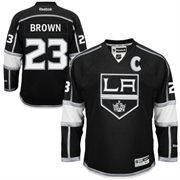 Reebok Dustin Brown Los Angeles Kings Premier Player Jersey - Black