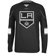 Reebok Los Angeles Kings Faceoff Edge Long Sleeve T-Shirt - Black