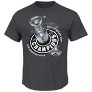 Los Angeles Kings Majestic Youth 2014 Stanley Cup Champions Magic Moment Official Locker Room T-Shirt - Charcoal
