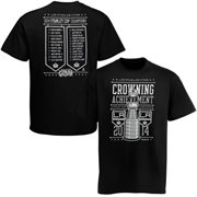 Vintage Los Angeles Kings Reebok 2014 Stanley Cup Champions Party Roster T-Shirt - Black