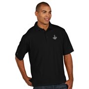 Los Angeles Kings Antigua 2014 Stanley Cup Champions Pique Xtra-Lite Polo - Black