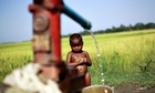 A water pump at a refugee camp in Burma