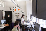 Inside Reddit's offices in San Francisco. If it wants to be courted by big-budget advertisers, the company may have to rethink its classic laissez-faire approach to content.