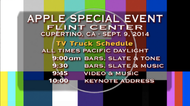 Viewers who tried to watch Apple's live stream event frequently got error screens.