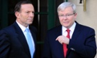 Tony Abbott and Kevin Rudd