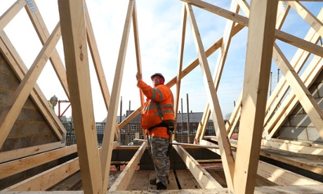 A slowdown in house building is partly behind the slowing growth in construction output