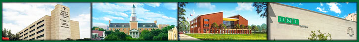 Collage of UNT System Buildings