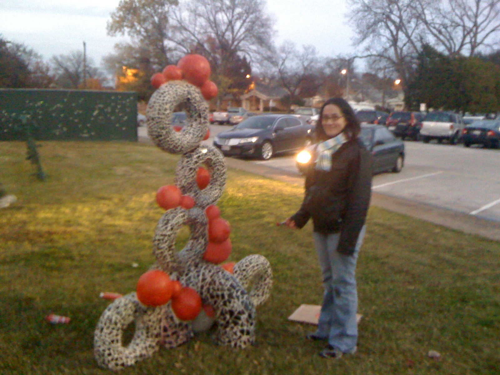 Student sculpture, Fall 2009