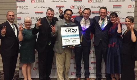 UNT awarded 2018 Large Business of the Year by Frisco Chamber of Commerce