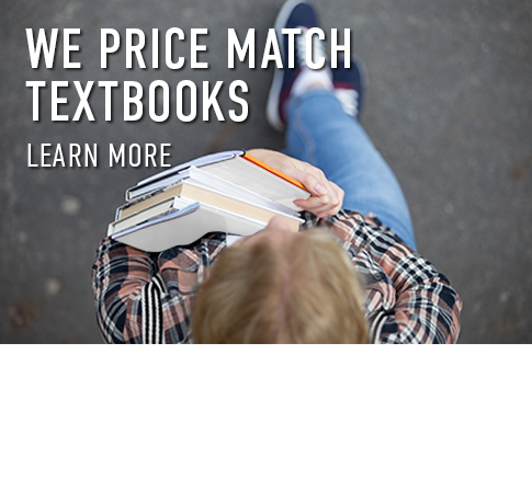 Picture of student. We price match textbooks. Click to learn more.