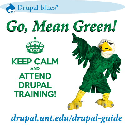 Take a Drupal Training class today! 