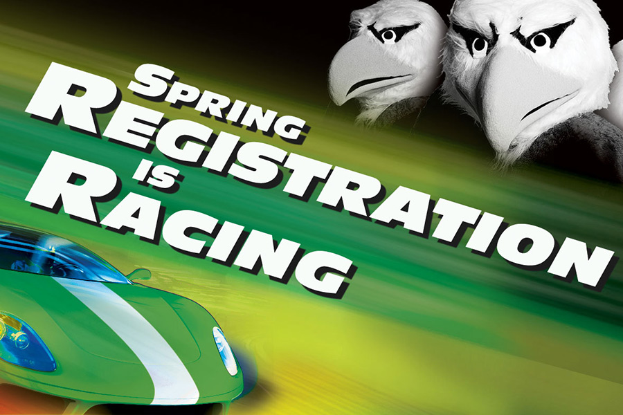 Spring Registration Promotion Poster