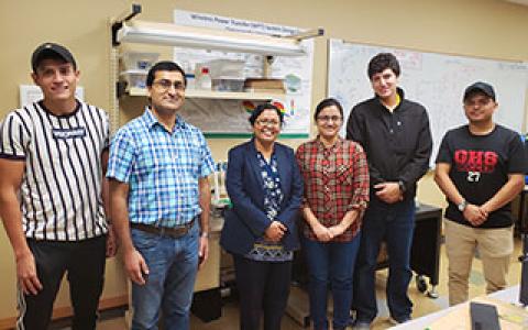 Ifana Mahbub and her lab