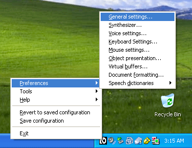 photo of non visual desktop access software