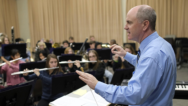 Jeremy Bradstreet Conducting