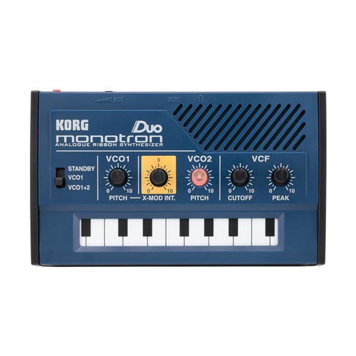 Korg monotron DUO Dual Oscillator Ribbon Synthesizer