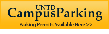 UNTD Campus Parking. Permits Available here.