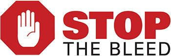 Stop the bleed logo graphic